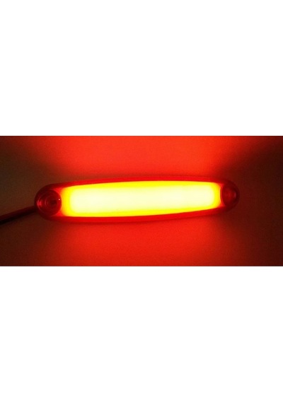 Ahmet Otomotiv 8 Adet Neon Parmak Led Lamba Kırmızı 12 V 24 V