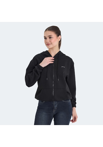 Slazenger KIMBERLEY IN Kadın Sweatshirt Siyah