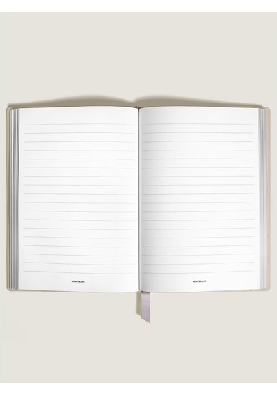 Montblanc Saffiano Deri Bej Orta Boy Defter 134783