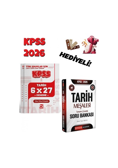 2026 Kpss Tarih Meşalesi Soru Bankası Ve Deneme Seti 2 Kitap Bige