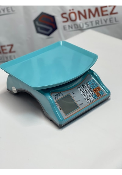 Brader 40 Kg Elektronik Dijital Hesaplamalı Terazi Mavi