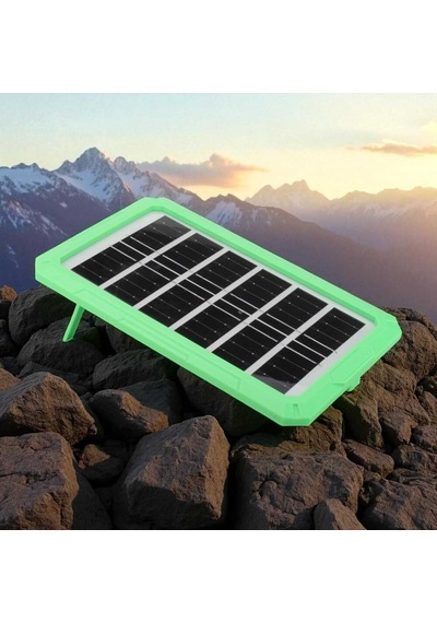 2 Ampullü Solar Panelli Powerbank Özellikli Kamp Işığı Seti Güneş Enerjili Led Kamp Aydınlatma Sistemi, Ta