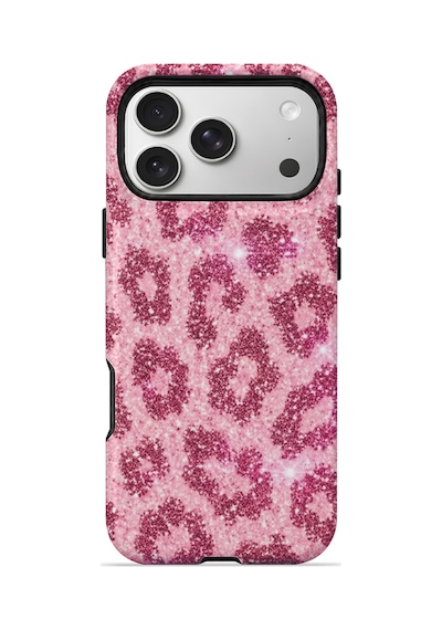 Velvoria Valestra Pembe Leopar Apple iPhone Uyumlu 17 Pro Darbe Korumalı Kılıf Valestra Select - Pembe Leopar