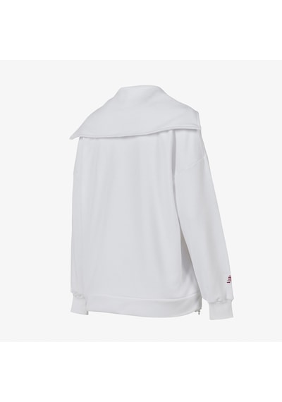 New Balance Wnc1609 Lifestyle Kadın Beyaz Sweatshirt Wnc1609-wt