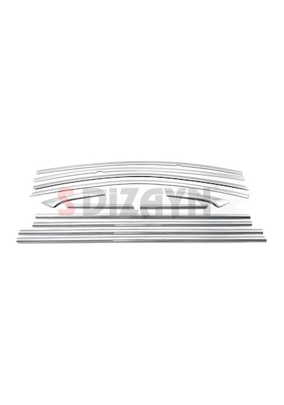 S-Dizayn  Chevrolet Cruze Sd Krom Cam Çerçeve Seti 12 Prç 2009 Üzeri