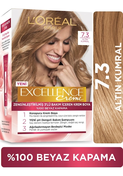 Loreal Excellence Creme Saç Boyası 7.3