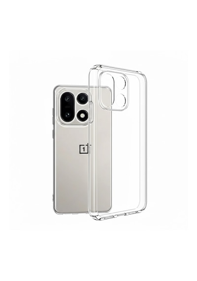Microcase Oneplus 15 İle Uyumlu Slim Serisi Soft Tpu Silikon Kılıf - Şeffaf Al3324 Siyah