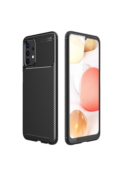 Galaxy A32 4G Kılıf Zore Negro Karbon Tasarım Silikon Kılıf
