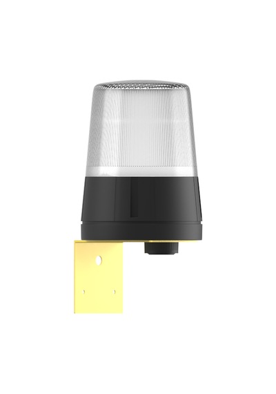 Mesan Ø110 İkaz Lamba Xenon Çakar Buzzer L Montaj Beyaz 12vdc Ms 888.4.12vdc