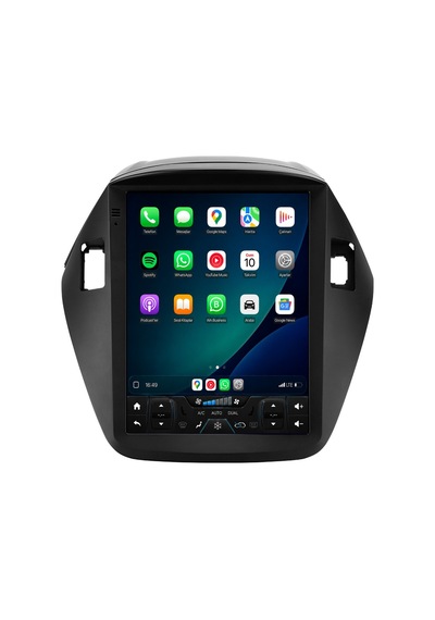 Hyundai İx35 2010-2015 Tesla Android Multimedya Carplay Android Auto Navigasyon 8gb Ram 64gb 9.7''