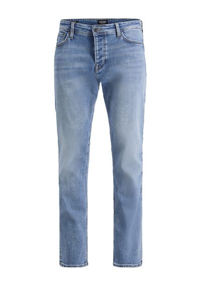 Jack & Jones Jack Jones Extra Konfor Dar Paça Erkek Kot Pantolon 12289824 Mavi