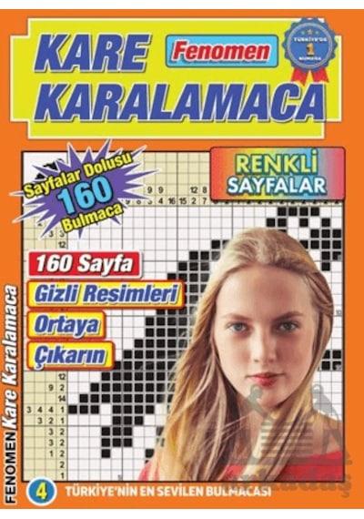 Fenomen Kare Karalamaca 4 Maxi Yayıncılık Ciltli