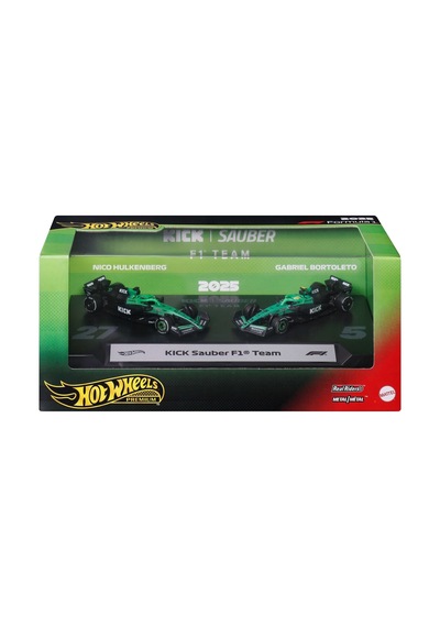 Hot Wheels Premium Formula 1 Kick Sauber F1 Team Jmm89 Jmm92