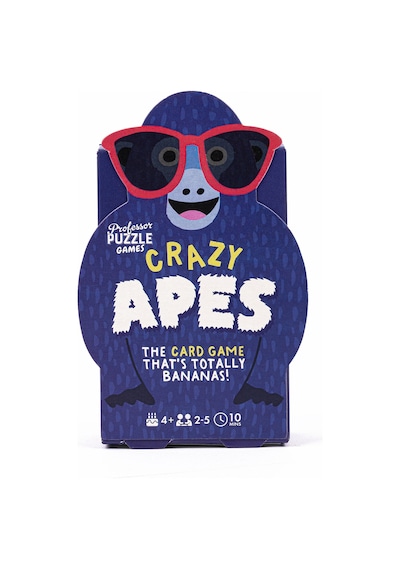 Professor Puzzle - Eşleştirme Kart Oyunu - Crazy Apes