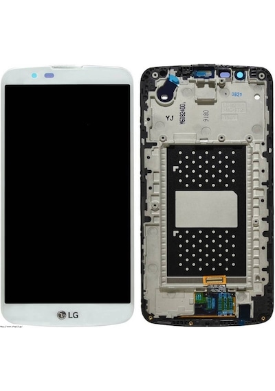LG Uyumlu K10 Lcd Ekran Dokunmatik Çıtalı + Tek Hat + Tamir Seti