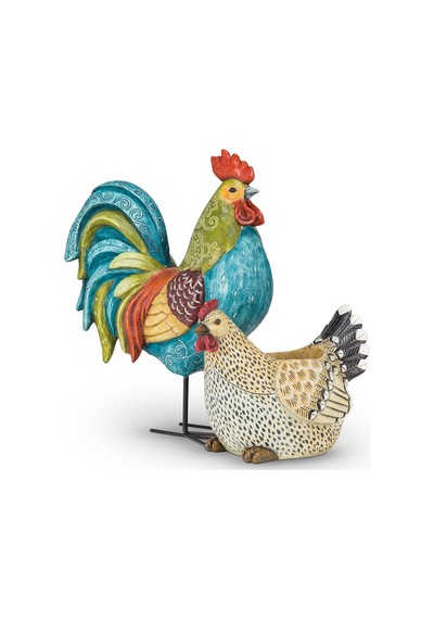 27-gallo-720 Horoz Saksısı, Bej/siyah Belirtilmemis