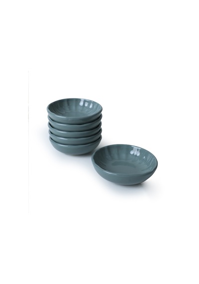Keramika Yeşil Sirius Çerezlik / Sosluk 12 Cm 6 Adet 326