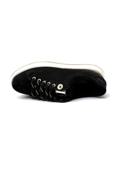 Kindep Park Moda Günlük Kadın Sneakers Ayakkabı Siyah Siyah