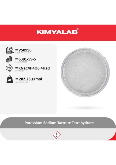 Kimyalab Potasyum Sodyum Tartarat 1 KG