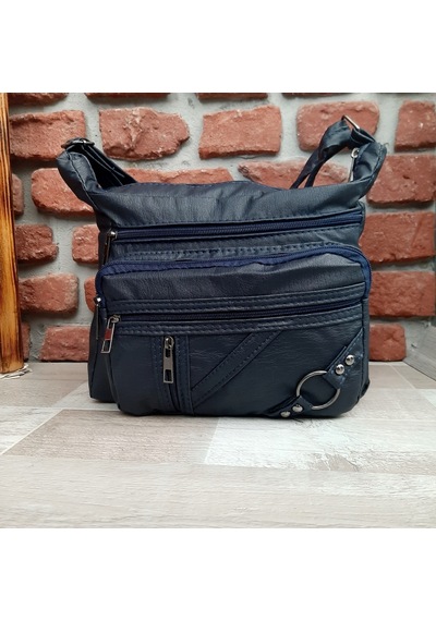 Bayan Çapraz Omuz Çantası Lacivert Gvn-0089 Lacivert