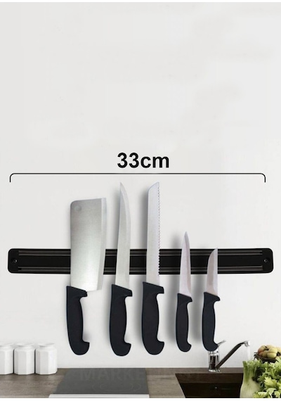 Thentech Çelik Mıknatıslı Bıçak Askısı 33 Cm Diğer