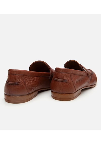 Hotiç Erkek Deri Taba Ultra Hafif Tabanlı Klasik Loafer 02ayh305460a370 Taba-tan Taba