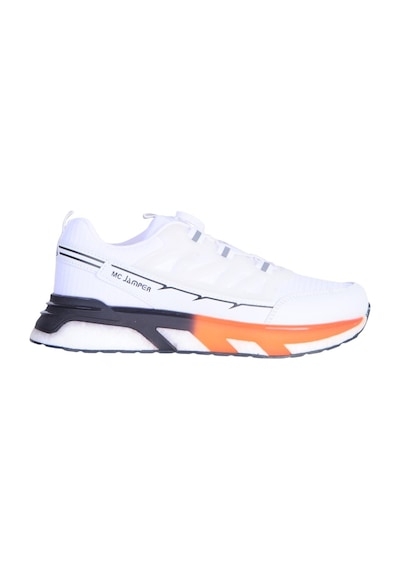 Mc Jamper 2296 Byz-orj Akıllı Bağcık Erkek Sneaker Ayakkabı Beyaz