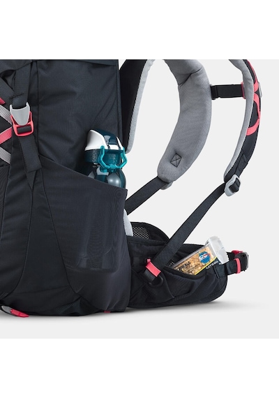 Quechua Çocuk Outdoor Sırt Çantası - 7/15 Yaş - 28 L - Gri - Mh500 Siyah