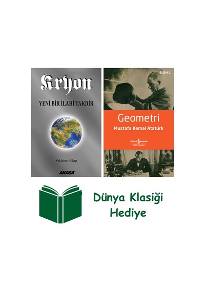 Kryon - Yeni Bir İlahi Takdir 8.kitap + Geometri + Dünya Klasiği Hediye