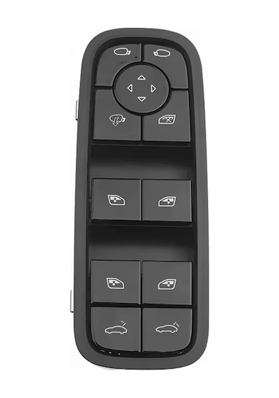Porche Cayanne 2014-2021 İle Uyumlu Sol Ön Cam Açma Dügmesi Anahtari
