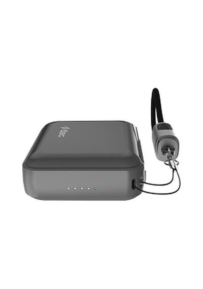 Ttec Recharger Mini 10.000mah Pd 22.5w Usb-c Dahili Kablolu Taşınabilir Hızlı Şarj Aleti/powerbank -2bb265 Uzay Gri