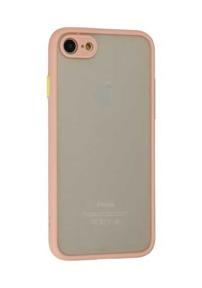 Apple iPhone Uyumlu  7 Uyumlu Kılıf Montreal Silikon Kapak - Pembe