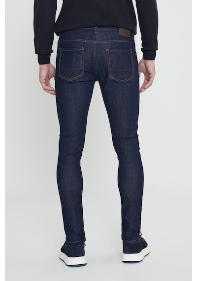 George Henry Pamuklu Slim Fit Dar Kesim 5 Cepli Esnek Jean Kot Denim Pantolon Koyu Lacivert George Henry Pamuklu Slim Fit Dar Kesim 5 Cepli Esnek Jean Kot Denim Pantolon Koyu Lacivert