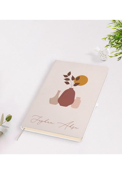 Kişiye Özel İsimli Beyaz Defter-15