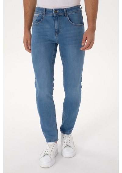 U.S. Polo Assn. Erkek Açık Mavi Slim Fit Jean Pantolon 50316553-DN0021