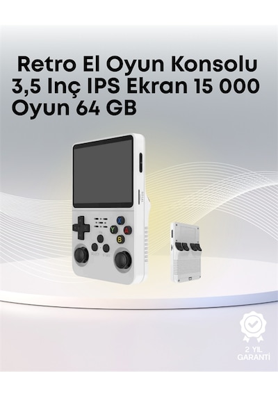 R36s 64 Gb Retro El Konsolu - Gelişmiş Donanım Ve Özelleştirilebilir Yazılım Yapısı