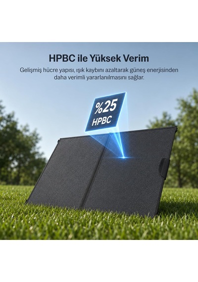Tr 100w Taşınabilir Katlanabilir Solar Şarj Paneli Usb-a Type-c Dc Çıkışlı Power Station Uyumlu Kamp Karavan Gü