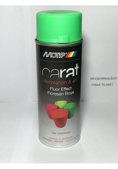 Fosforlu Yeşil Sprey Boya 400 ML MOTİP