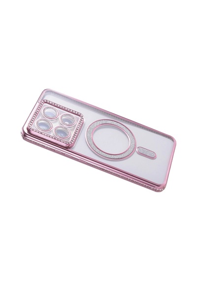 Xiaomi Mi 14t Pro Joke Simli Magneticsafe Kılıf - Pembe Renkli
