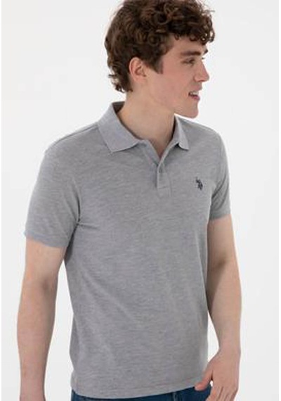 U.s. Polo Assn. Gtp04ıy025 Gri Erkek Polo Yaka T-shirt 2084151 Gri
