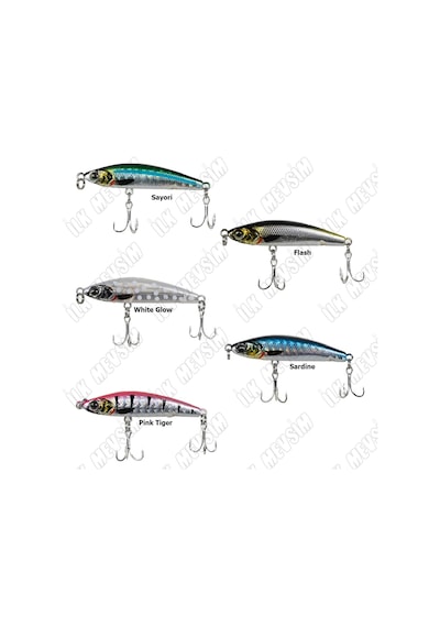 Ryuji Ghost Minnow 5cm 8gr Maket Yem