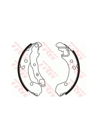 Renault Clio 3 Arka Pabuçlu Fren Balatası 2006-2012 Trw