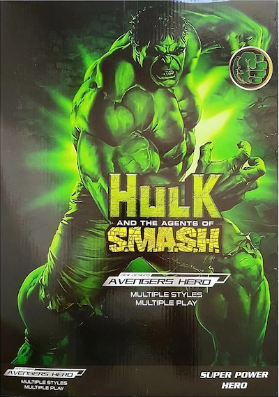 Prestij Oyuncak Figürlü Maskeli Tabancalı Hulk Seti Fab.0250 Hulk