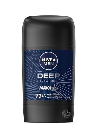 Erkek Stick Deodorant Deep Dimension 50 Ml,72 Saat Ter Ve Ter Kokusuna Karşı Anti Perspirant Koruma,aktif Karbon