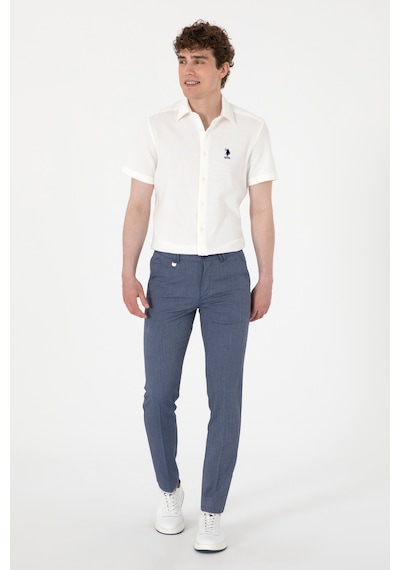 U.s. Polo Assn. Erkek Lacivert Pantolon Kanvas-chino 50299990-vr033 Lacivert