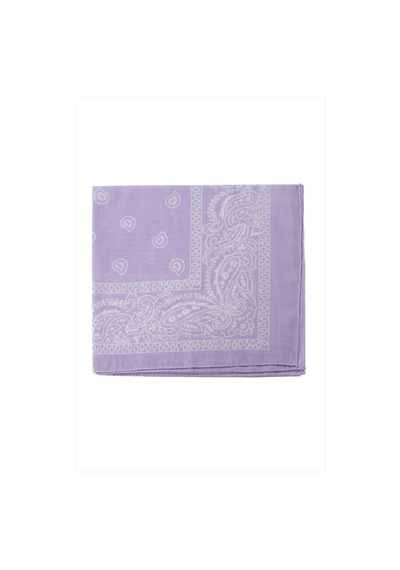 Lexroo Çini Desenli Bandana 50 50 - Lila