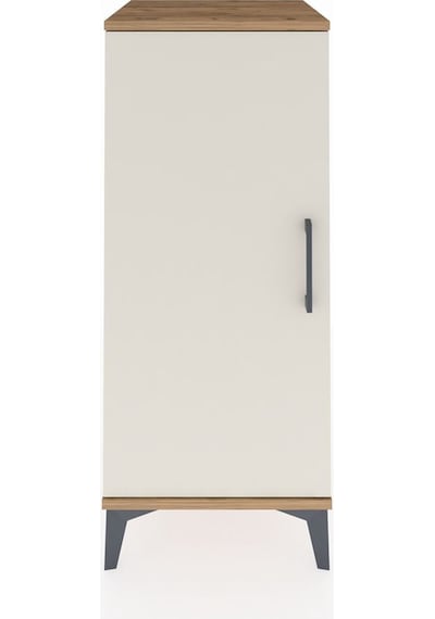 Hyperion Komodin Tek Raflı Tek Kapaklı 44x44x106 Çam-aytaşı Çam