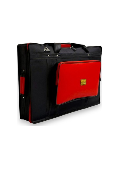 Prime 4+ Setup İçin Uyumlu Soft Case Taşıma Çantası. Siyah Kırmızı.