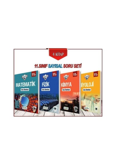 11.sınıf Sayısal Soru Seti 4 Kitap