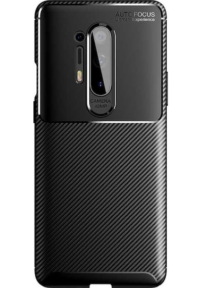 One Plus 8 Pro Kılıf Karbon Silikon Case